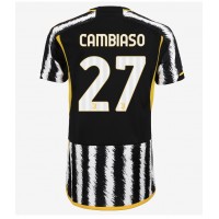 Juventus Andrea Cambiaso #27 Hemmatröja Kvinnor 2023-24 Korta ärmar